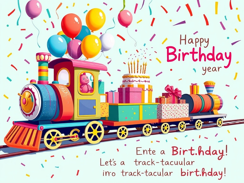 Train Puns Birthday