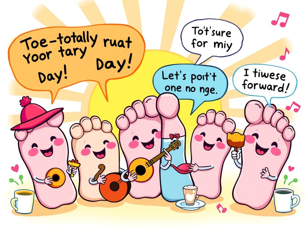 Big Toe Puns for the Leader of the Pack!