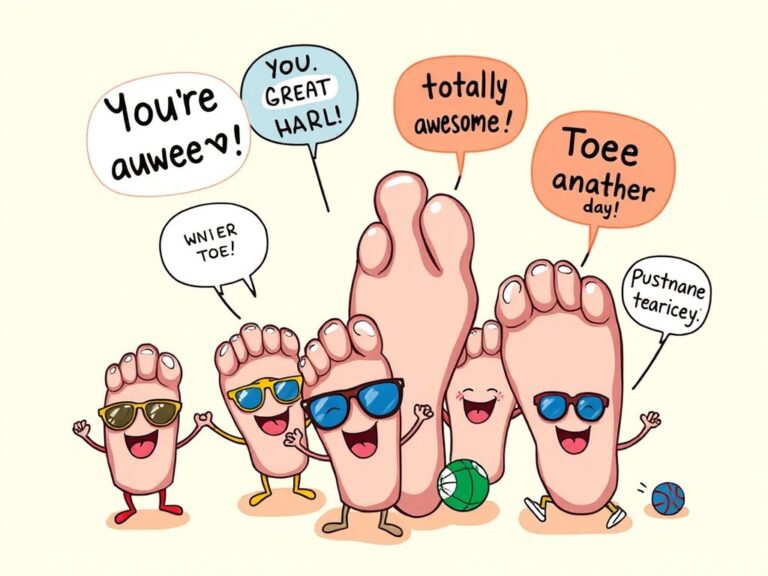350+ Toe-tally Hilarious Toe Puns to Kick Your Day Up a Notch!