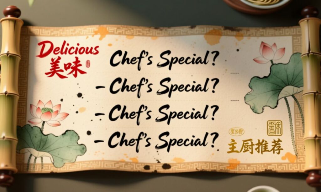 Charming Chinese Puns For Restaurant Menus