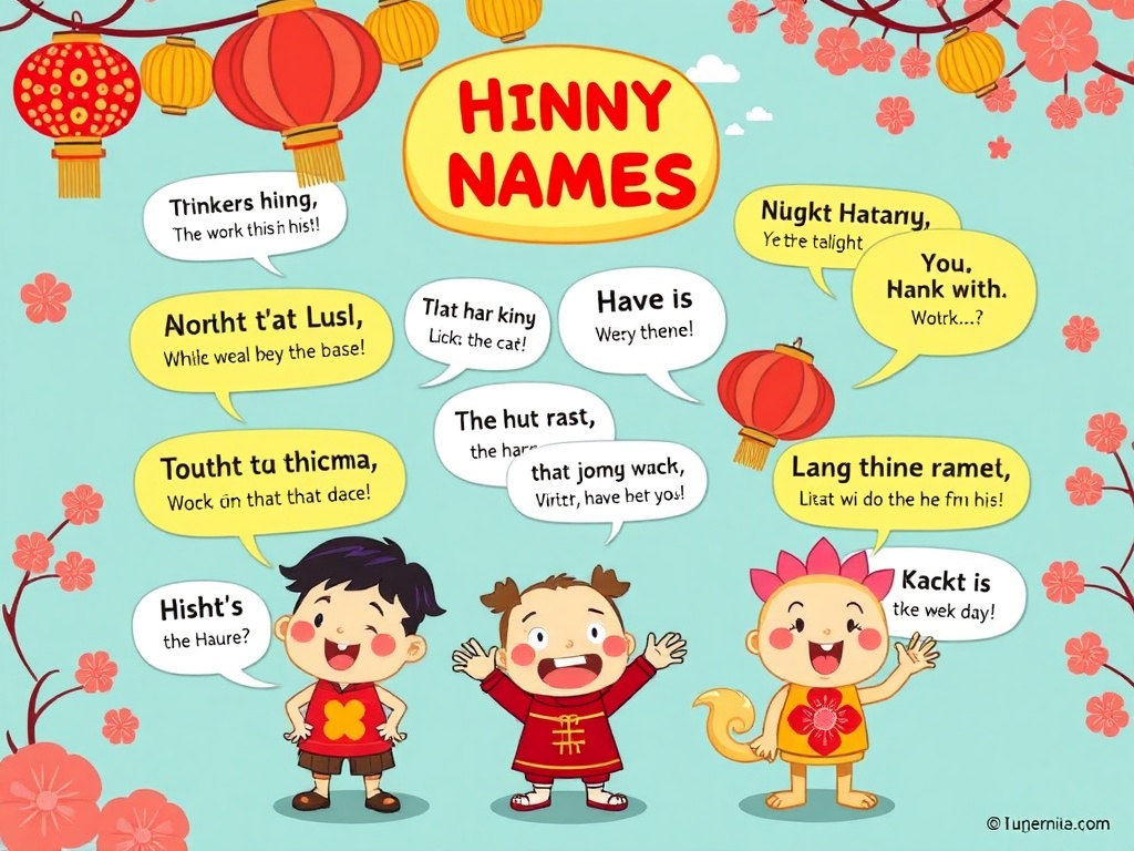Funny Chinese Name Puns & One-Liners