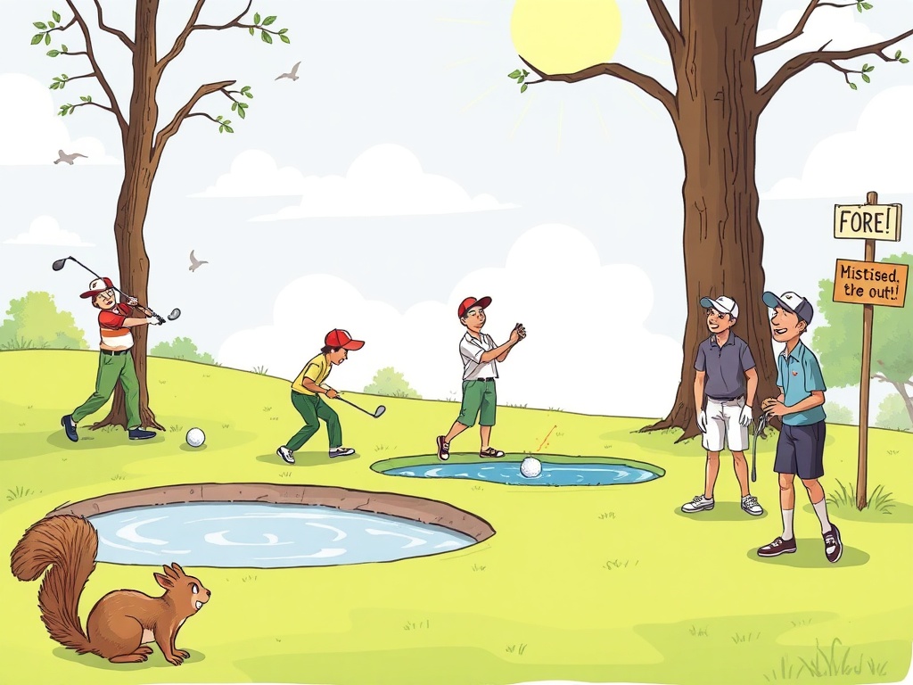 Golfing Mishaps and Chu