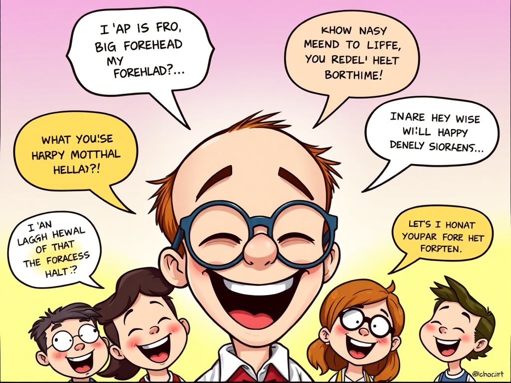 Hilarious Big Forehead Jokes for Endless Laughs