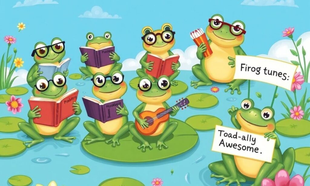 Hoppy Classics: Timeless Frog Puns