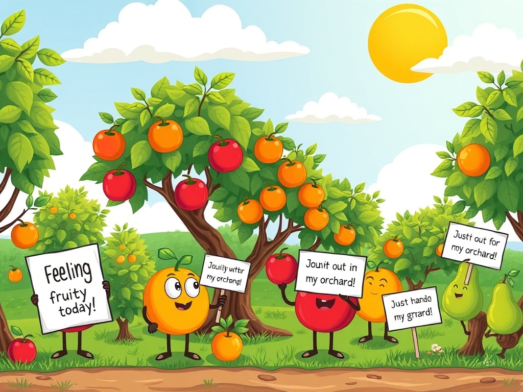 Social Captions That'll Make Your Feed Orchard-inal