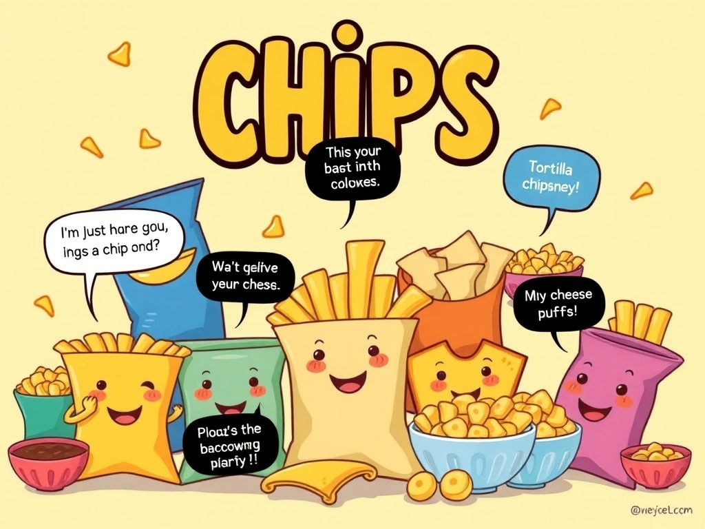 One-Liner Chip Puns for Every Snack Lover 