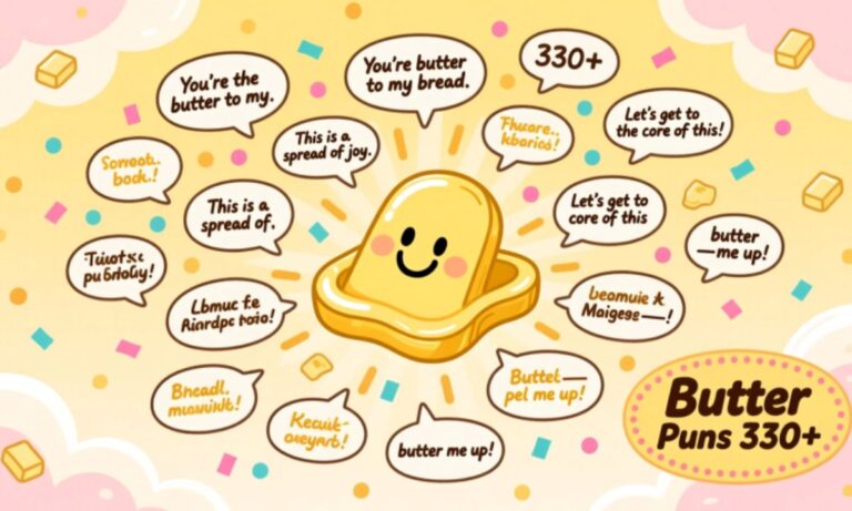 330+ Butter Puns That'll Spread Joy and Laughter