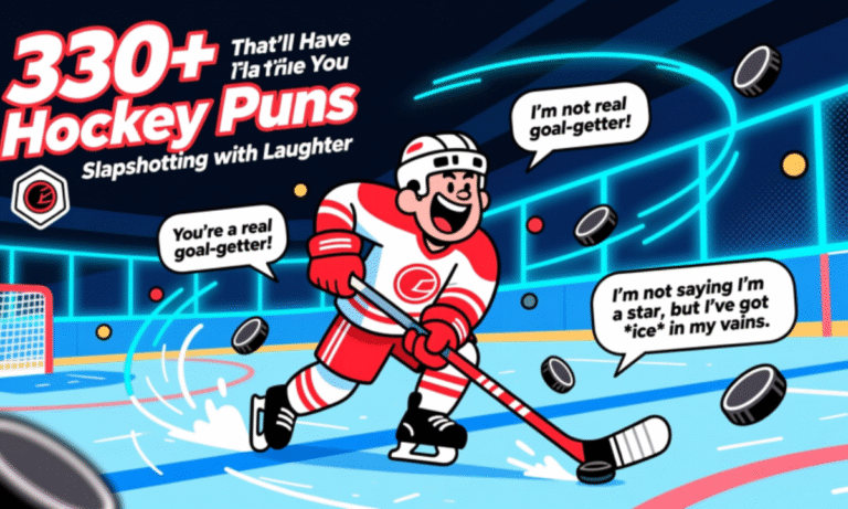 330+ Hockey Puns That'll Have You Slapshotting with Laughter