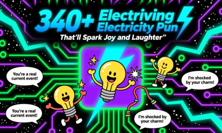 340+ Electrifying Electricity Puns That'll Spark Joy and Laughter