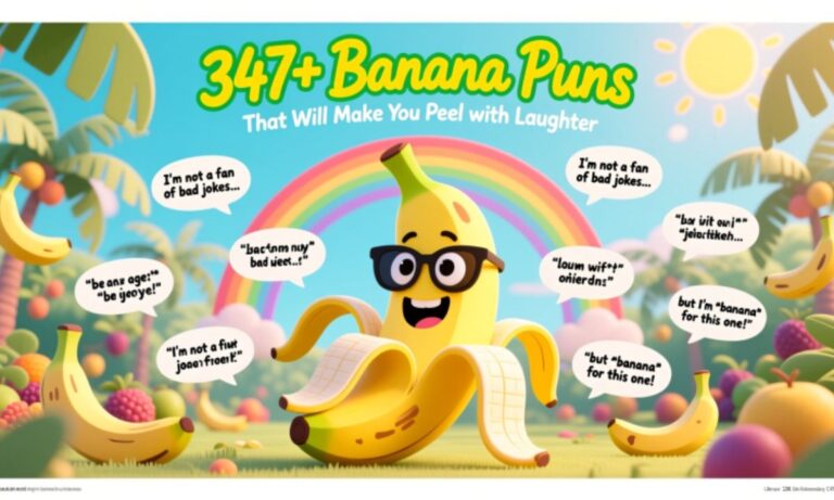 347+ Banana Puns That Will Make You Peel with Laughter