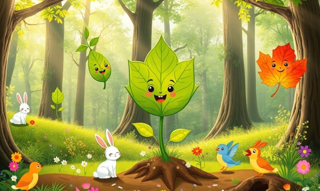 A Leaf's Purpose: The Circle of Life Puns