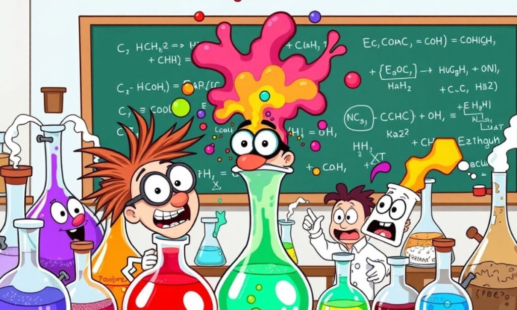 Chemical Reactions: Explosive Humor