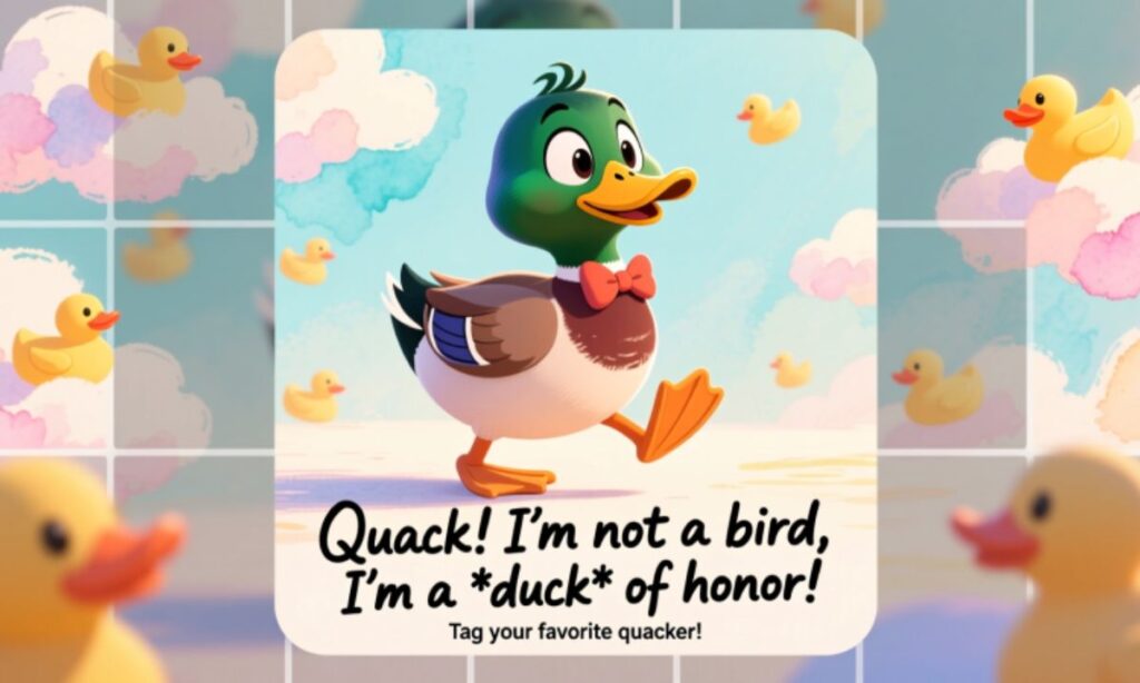 Duck Puns for Instagram