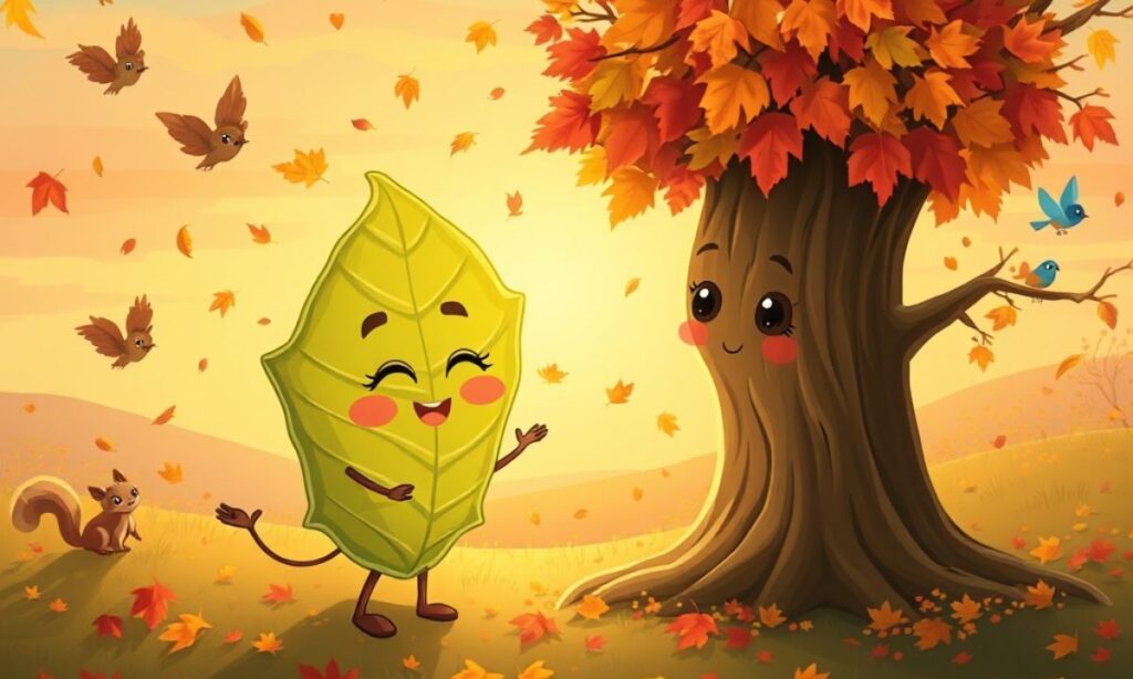 Falling for Puns: A Leaf's Love Story