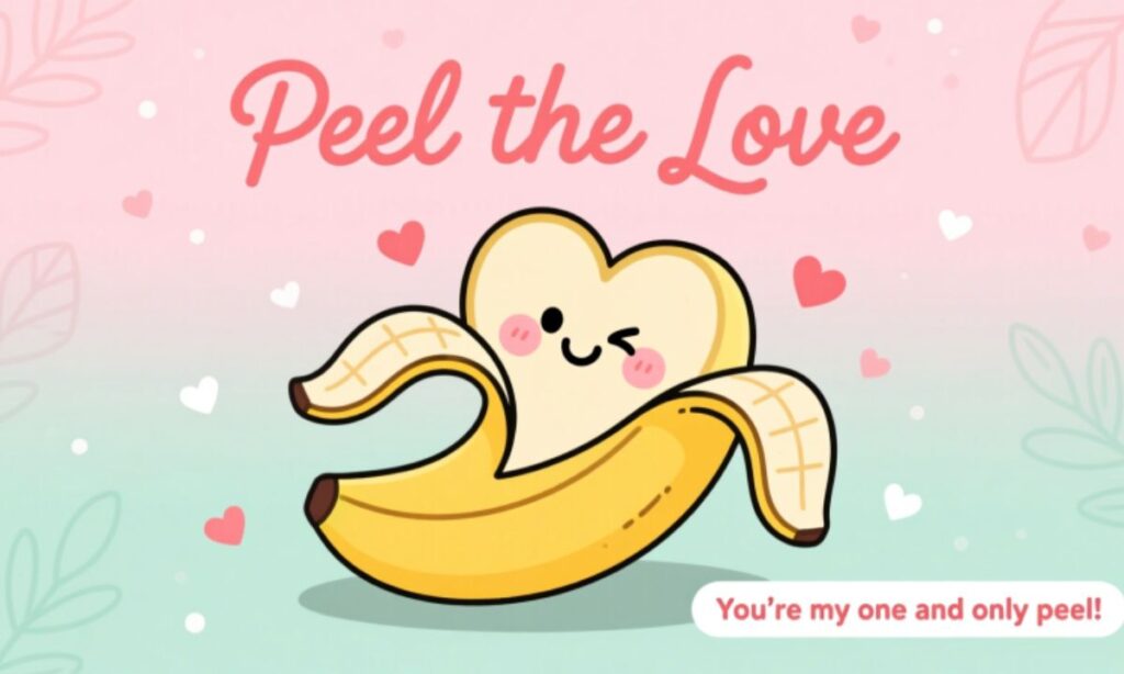 Peel the Love: Romantic Banana Puns