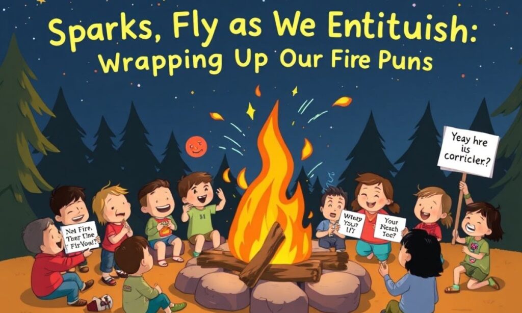 Sparks Fly as We Extinguish: Wrapping Up Our Fire Puns