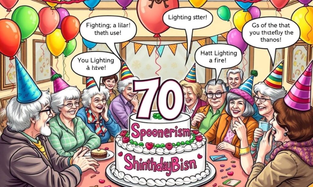 _Spoonerism Shindigs for the 70th Birthday Bash