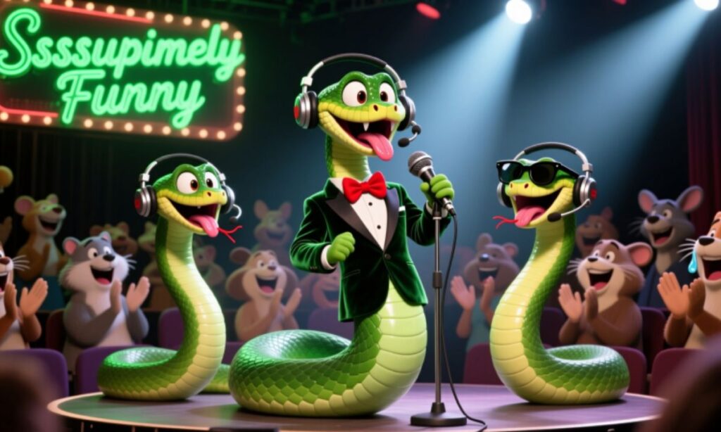 Sssssupremely Funny: Snakes on the Mic