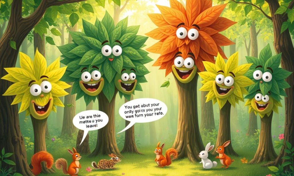 Unbe-leaf-able Humor