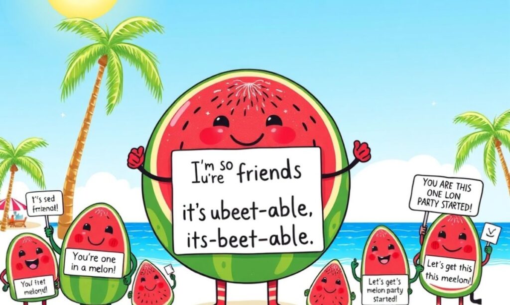 Watermelon Puns For Instagram Captions