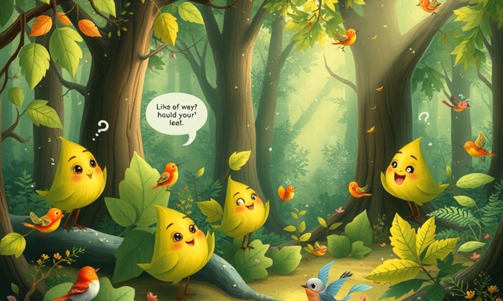 Whispers in the Wind: Leaf Communication Puns