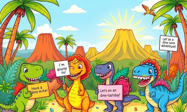 330+ Dino-Mite Dinosaur Puns to Make Your Day Prehistoric-ally Fun.