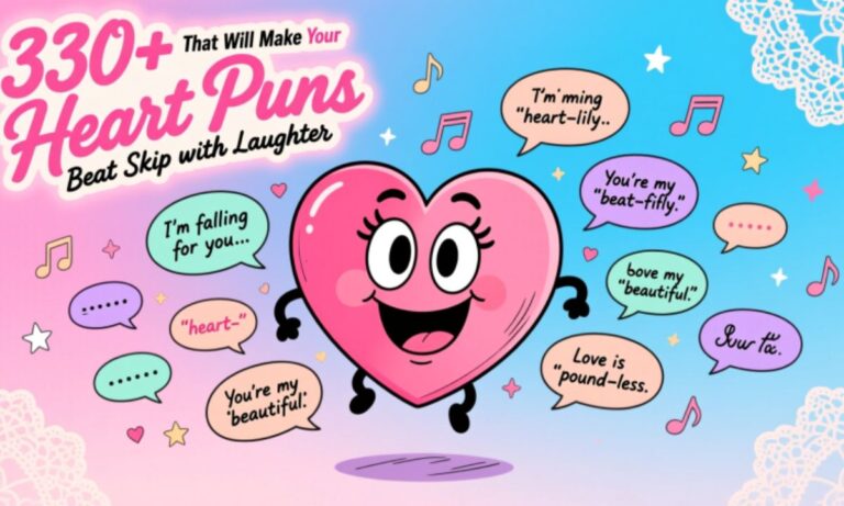 330+ Heart Puns That Will Make Your Beat Skip with Laughter