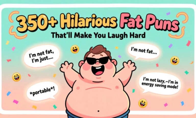 350+ Hilarious Fat Puns That’ll Make You Laugh Hard