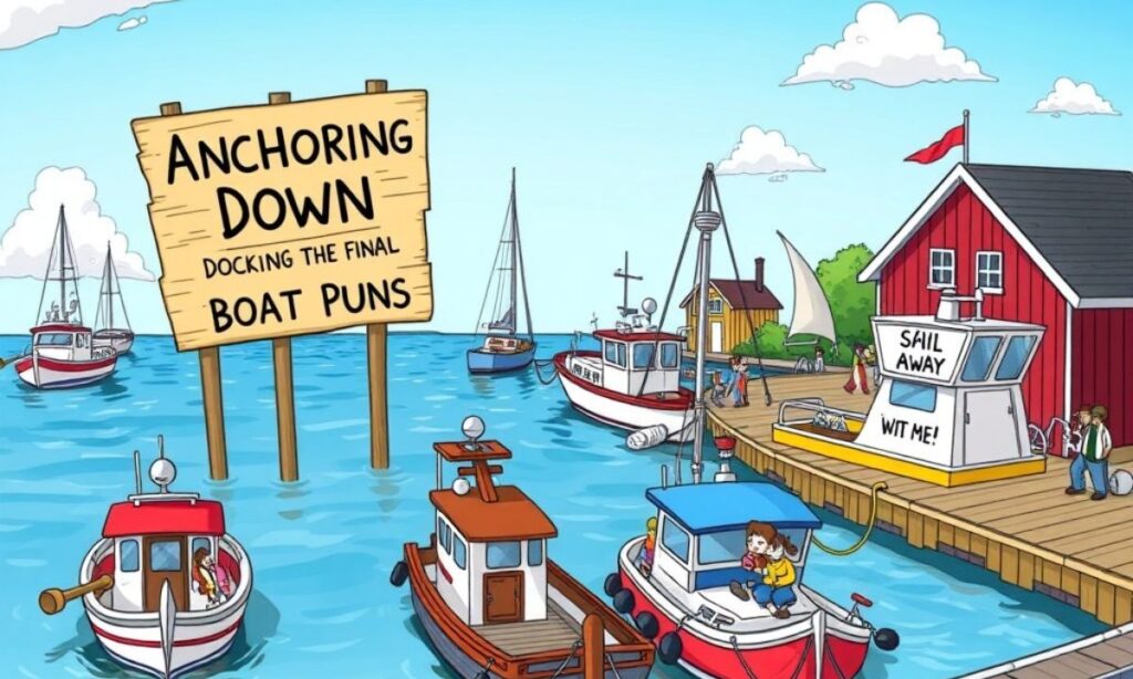 Anchoring Down: Docking the Final Boat Puns