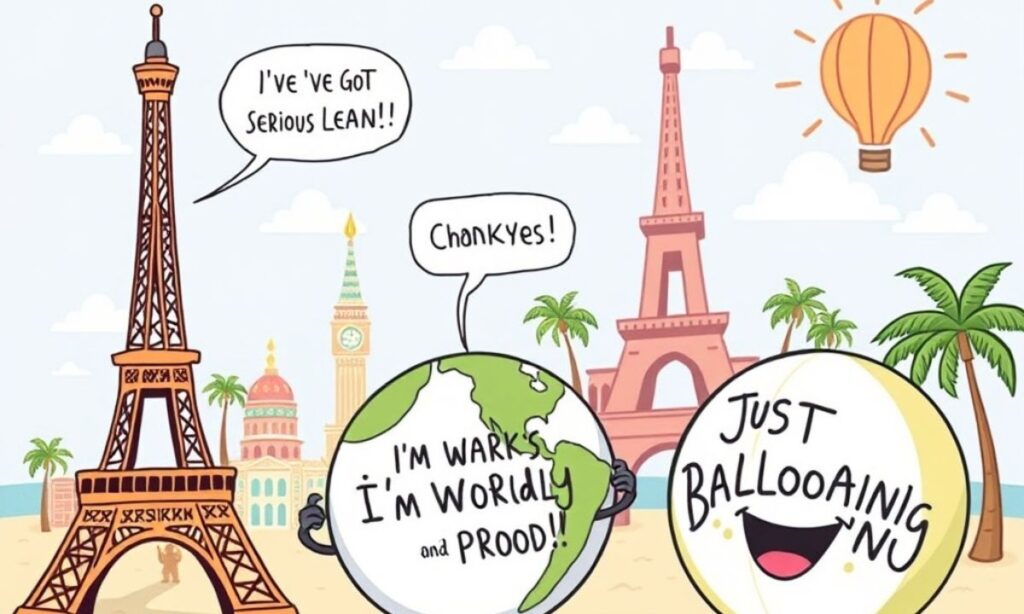 Chonky Culture: Fat Puns Inspired by Places and Travel