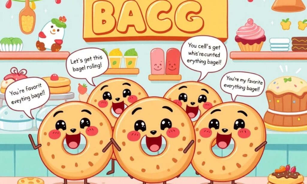 Clever Bagel Puns for Instagram