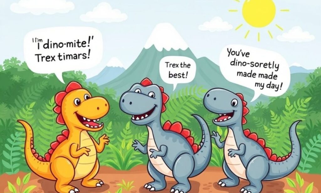 Dino-Mite Dinosaur Puns to Roar About