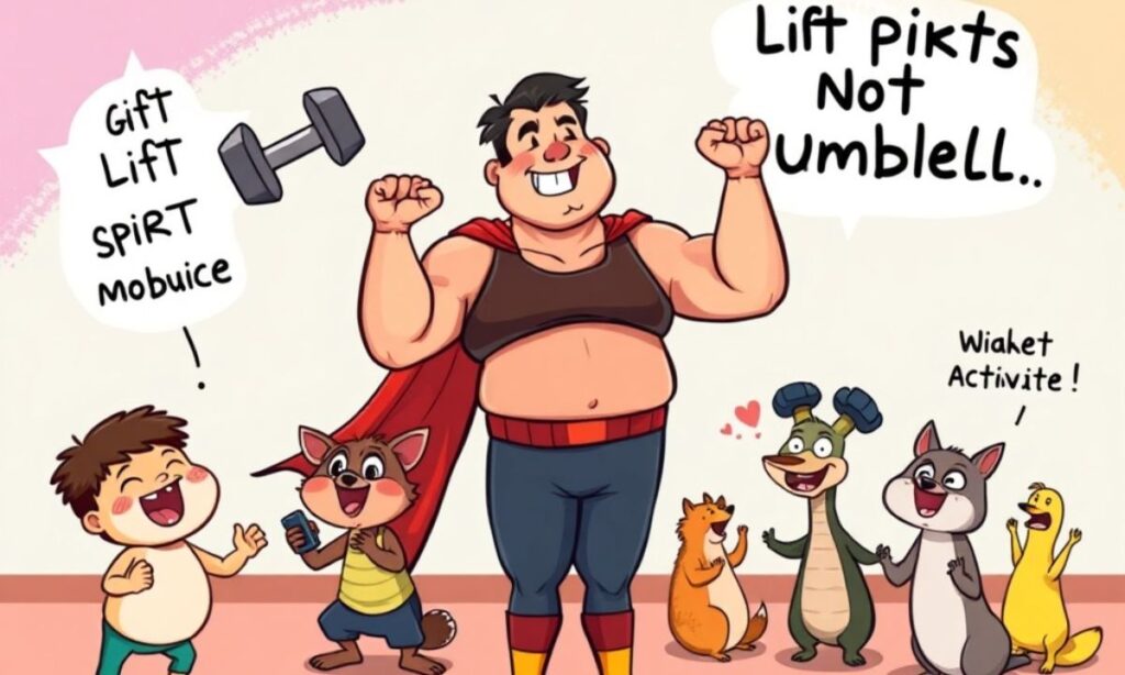 Fat Fitness Jokes That Lift Spirits, Not Dumbbells