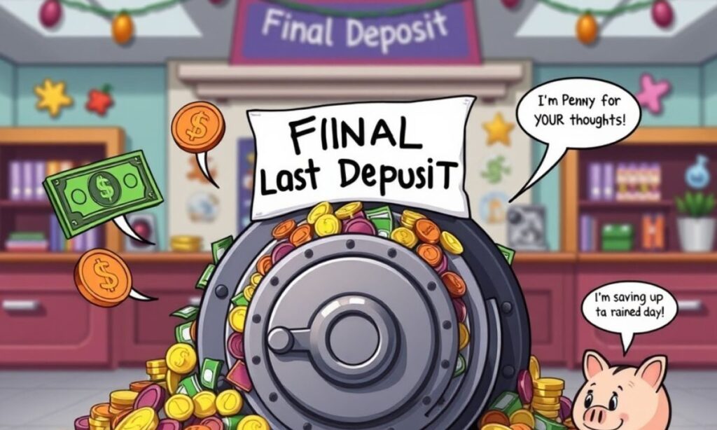 Final Deposit: Last Money Puns