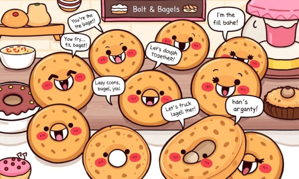 Funny Bagel Puns Captions