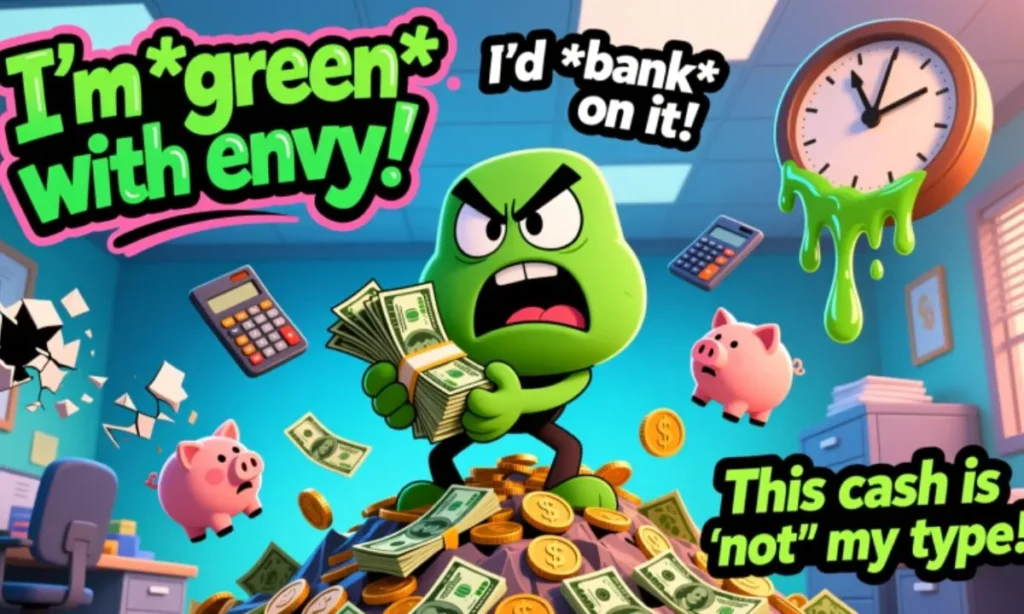 Green with Envy: Hilarious Money Puns