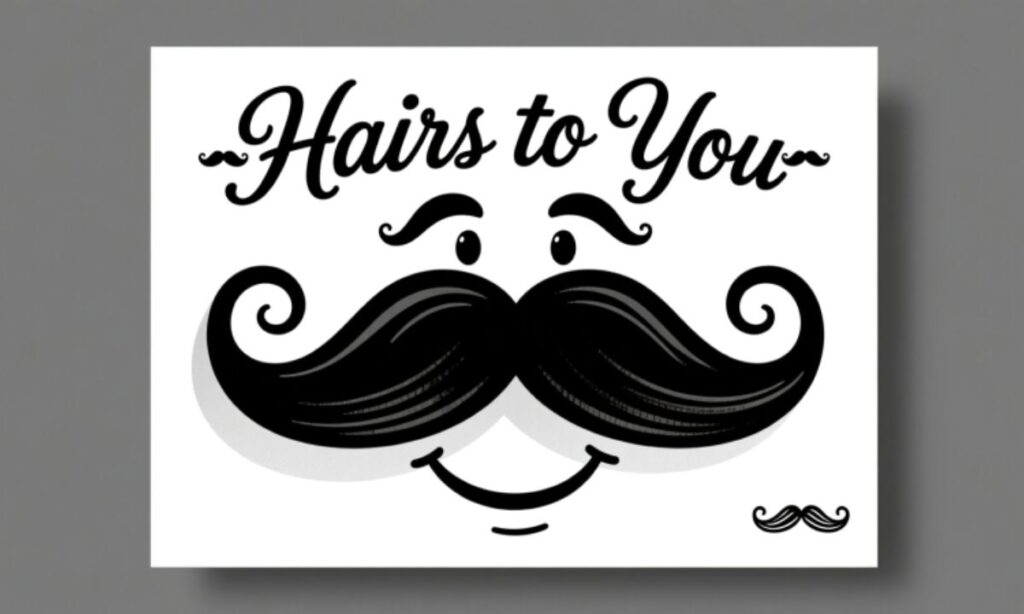 Hairs to You: Mustache Greetings