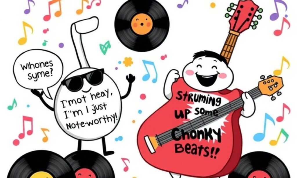 Heavy Hits: Fat Puns Inspired by Music & Musicians 