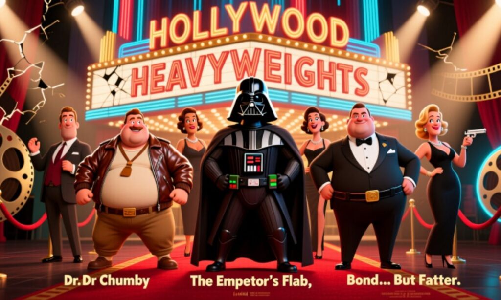 Hollywood Heavyweights: Movie-Themed Fat Puns