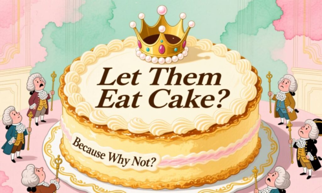 Let Them Eat Cake Puns!