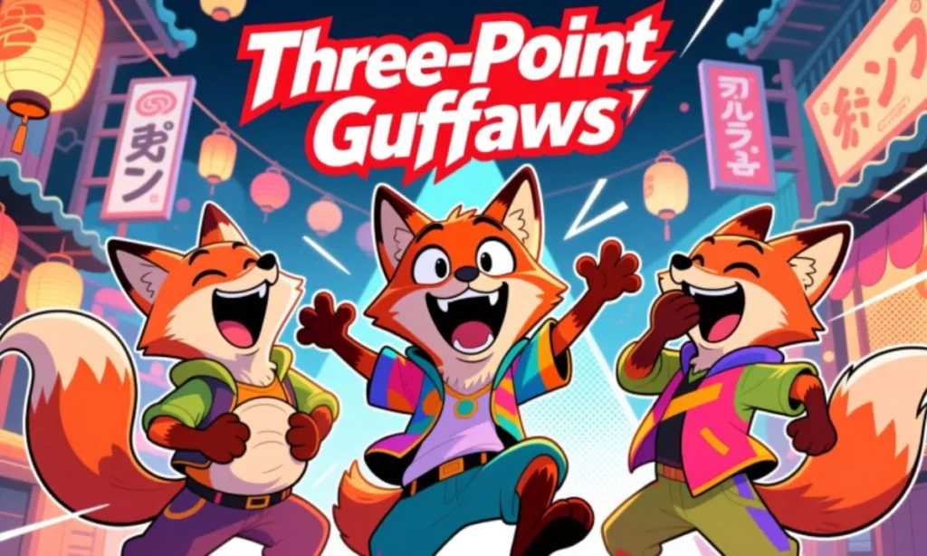 Three-Point Guffaws