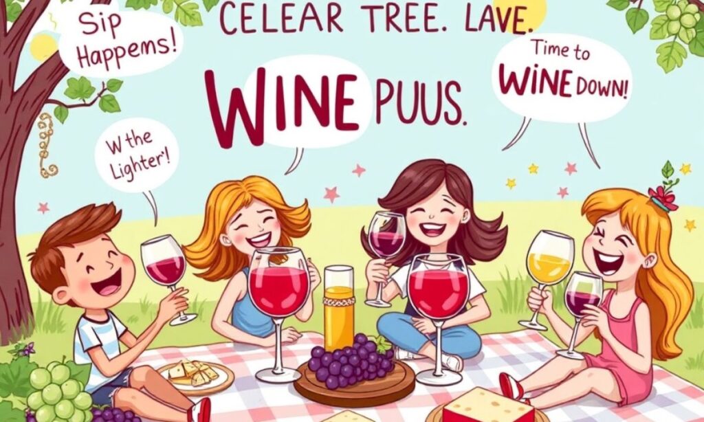 Unfermented Fun: The Sweet Side of Wine Puns