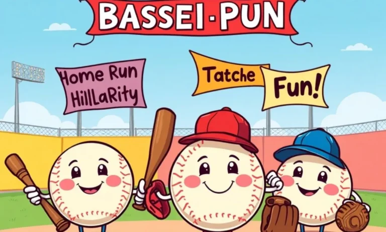 295+Baseball Puns That’ll Have You Cheering!