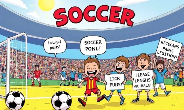 398+Soccer Puns That Will Score Big Laughs!