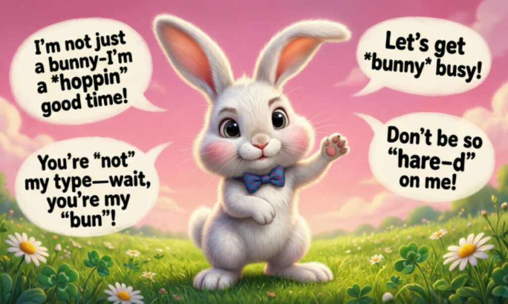 Cute Bunny Puns for Kids