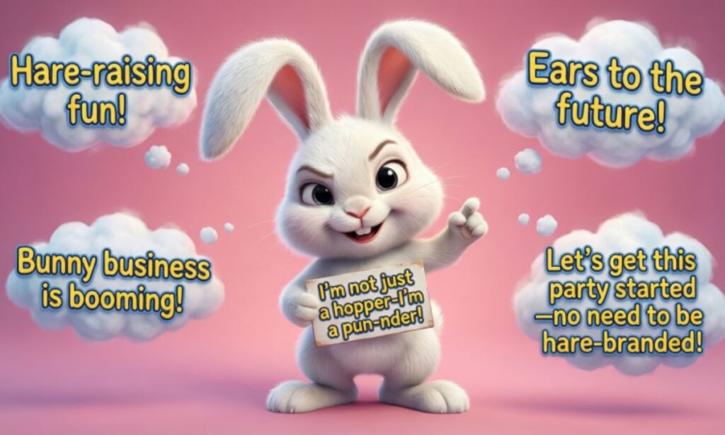 Funny Bunny Puns for Instagram Captions