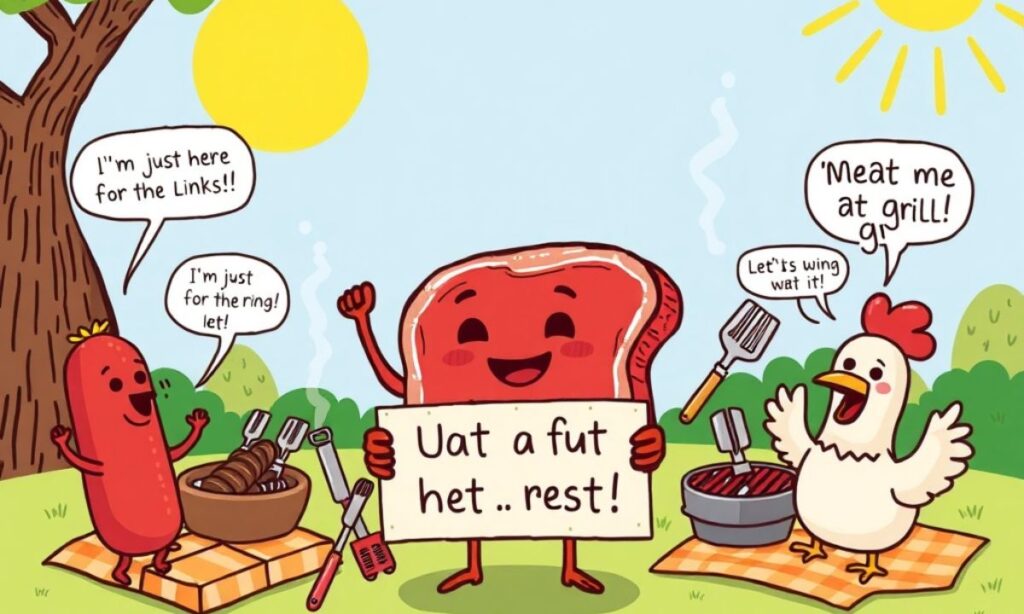 Humorous Meat Puns
