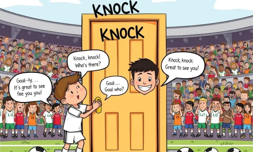 Knock Knock Soccer Puns & Jokes