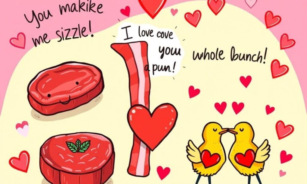 Meat Puns Love