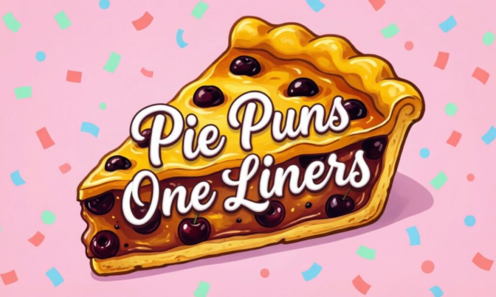 Pie Puns One Liners